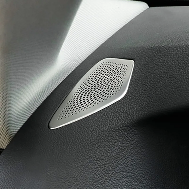 Автомобильный Стайлинг двери стерео аудио динамик рамка Накладка для BMW 5 серии G30 G38 громкий динамик украшения интерьера аксессуары