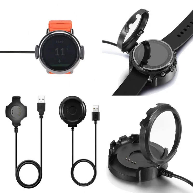 USB кабель для зарядки и передачи данных док станция адаптер подставка Xiaomi Huami Amazfit