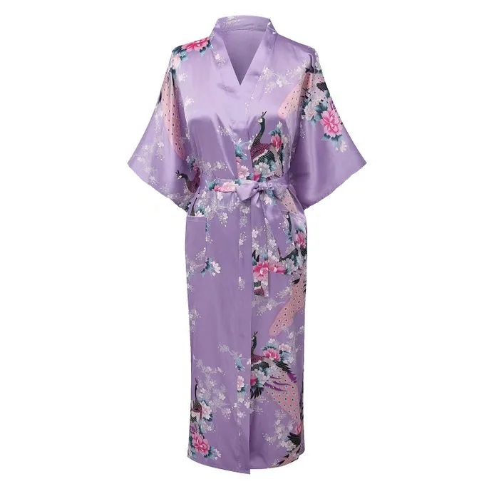 White Summer Women's Kimono Robe Bathrobe Sleepwear Rayon Bath Gown Nightgown Pyjamas Mujer Pijama Size S M L XL XXL XXXL 029