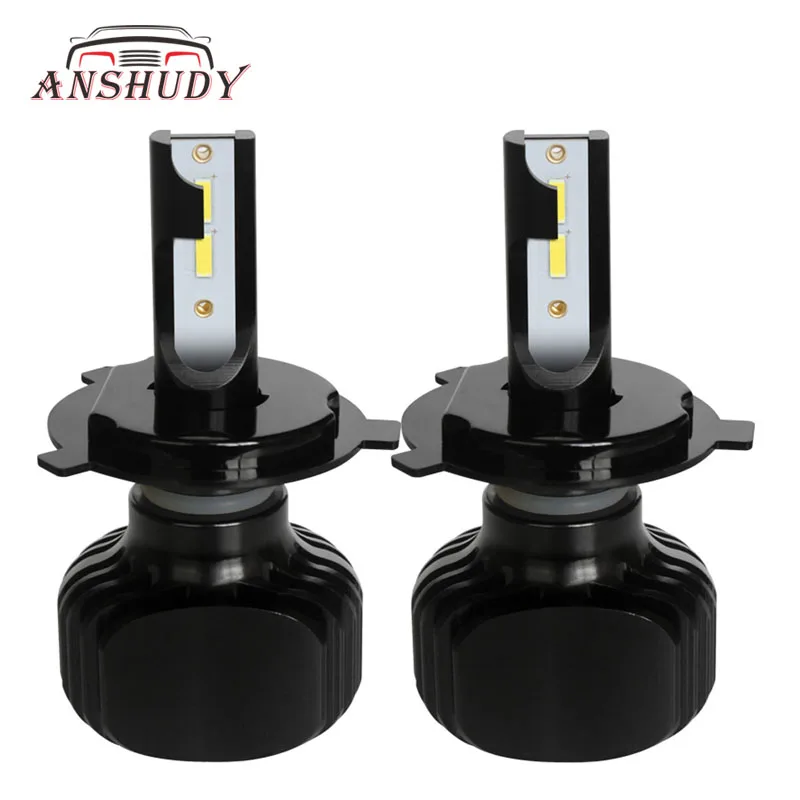 

H11 H7 H4 LED H1 Headlights for Cars HB3 HB4 880 H27 H3 H13 9012 H15 D1/2/3/4 5202 Fog Lamp Auto Bulb 60W White 24V