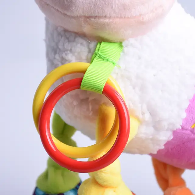 Baby Soft Plush Toys Stroller Cot Bed Hanging Crib Mobile Lamb