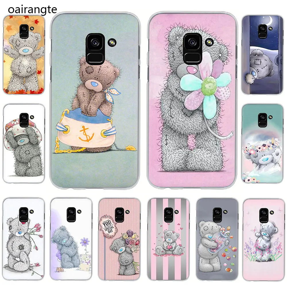 

Cute Teddy Me To You Bear Hard phone cover case for Samsung Galaxy A3 5 2017 A6 7 8 9 2018 A10S 20S 30S 40S 50S 60 70