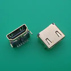 HDMI 19 Штекерная вилка женский интерфейс разъем 3 ряда 19pin (7pin 6pin 6pin) 90 градусов Гнездо HDMI Замена