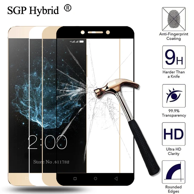 9H Tempered Glass Screen Protector Colorful Full Cover Film glass for Letv LeEco Le 2 le2 Max2 max 2 X820 Pro3 pro 3 Cell Phone