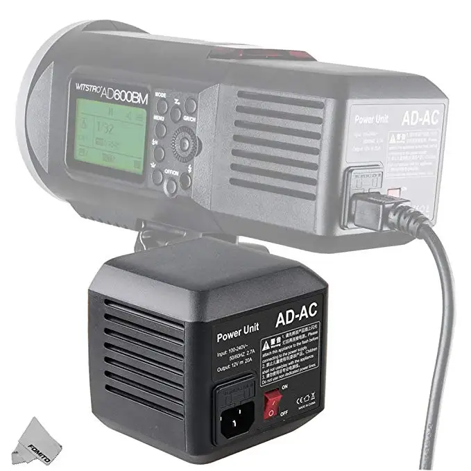 Godox AD AC Адаптер источника питания с кабелем 16 4 '/5 м для AD600 AD600B AD600M AD600BM Flashpoint XPLOR