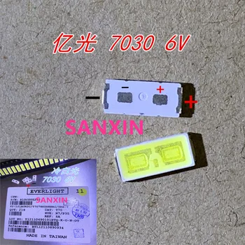 

200PCS EVERLIGHT LED 7030 LED Backlight TV High Power 1W 6V LED Backlight Cool white For LED LCD TV Backlight Application