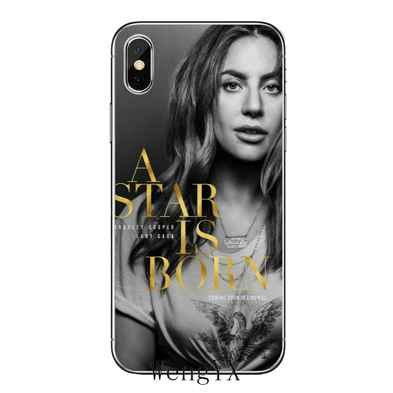 Звезда Born Lady Gaga тонкий, из ТПУ, мягкий чехол для телефона для Apple IPhone X XR XS Max 8 7 6s 6 plus SE 5s 5c 5 4s 4 - Цвет: Born-Lady-Gaga-A-02