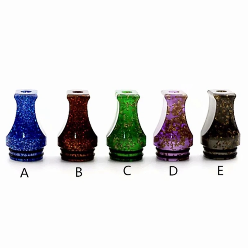 

810 Drip Tips Epoxy Resin Drip Tip Wide Bore Mouthpiece For V8 RDA Atomizer