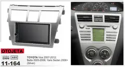Автомобильный радиоприемник с рамкой Android 9,1 автомобильное радио с GPS плейер для TOYOTA Vios 07-12 об этом 05-08 Yaris седан 06 + мультимедийный рекордер