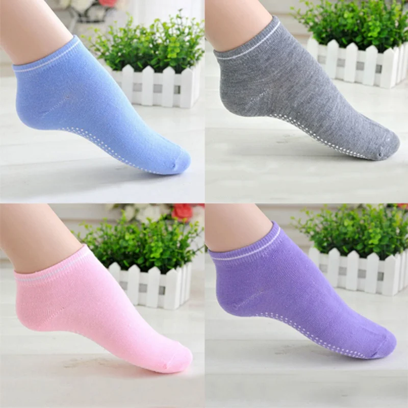 Women Non Slip Grip Socks Cotton Dance Sport Massage Foot Alignment