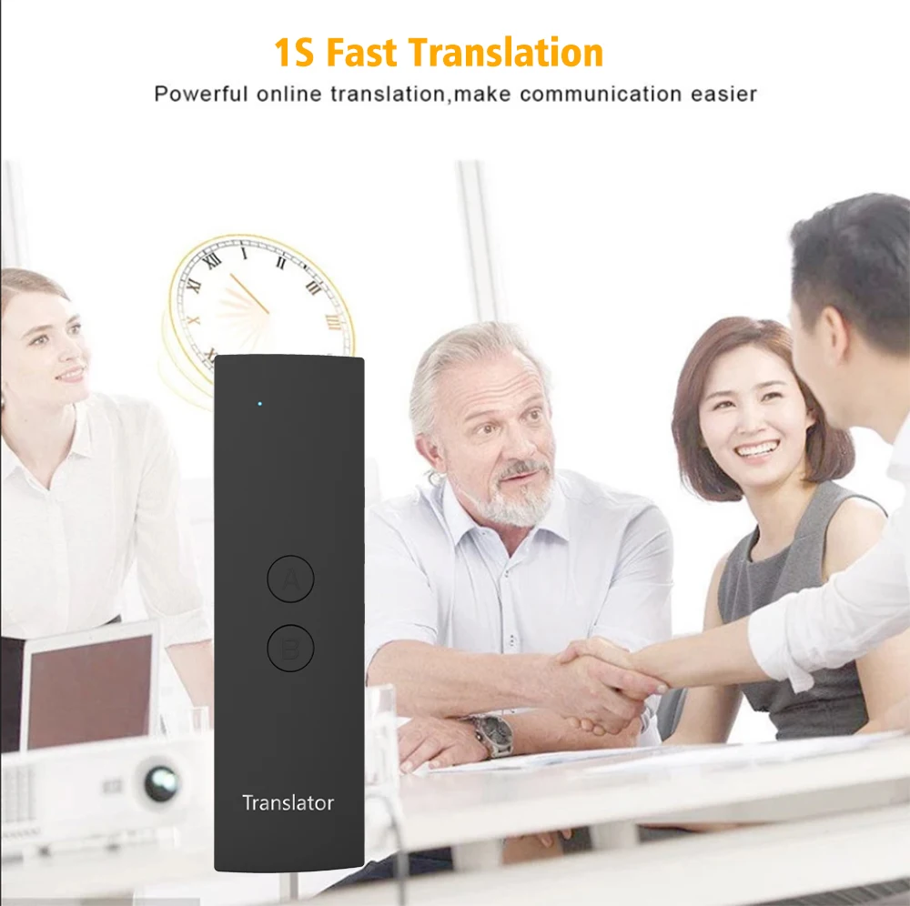 T6 переводчик голосовой в режиме реального времени мгновенный многоязычный речевой интерактивный перевод BT APP портативный Smart Translaty