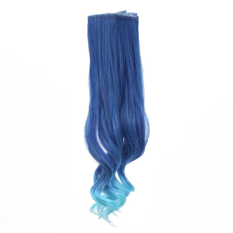 New Fashion 25100cm Diy Mini Tresses Doll Wig High-Temperature Material Curly Hair Wig For SD BJD Doll Accessories (1)