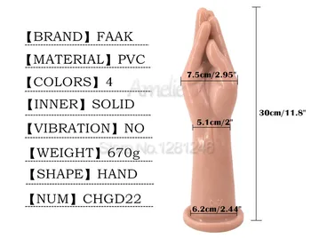 Fist Dildo Big Hand Dildos Large Anal Plug Suction Erotic Sex Toys Huge Penis Arm Fisting Women Men Lesbian Masturbate Sex Shop 2