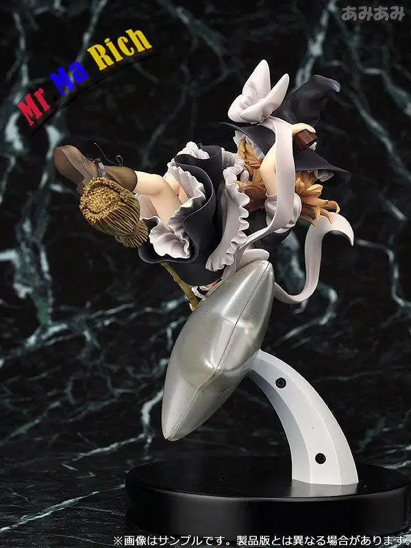 22 см Touhou Project Marisa Kirisame 1/8 Масштаб Аниме Фигурка ПВХ Коллекционная модель игрушки