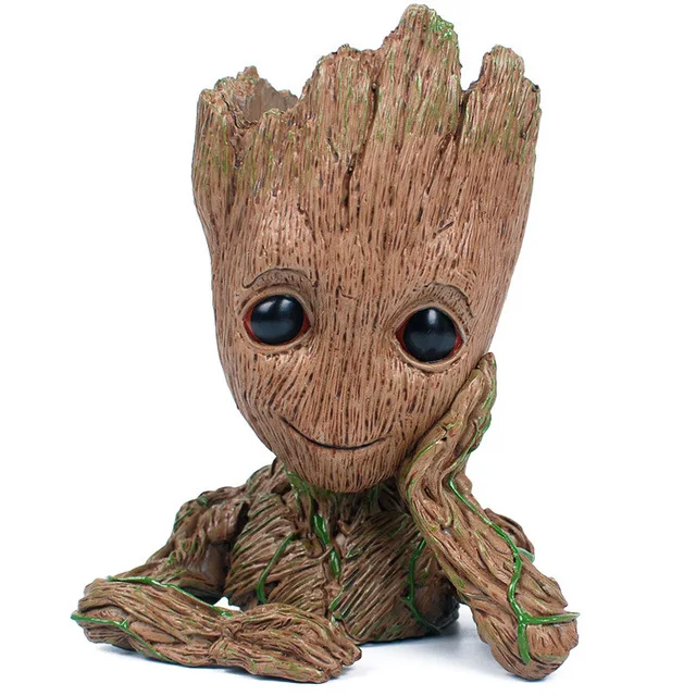 

Tree Man Grootted Baby Flowerpot Action Figure Doll Phoneholder Creative Cute Toy Pencil Box Hero Model Vessel Drop Shipping