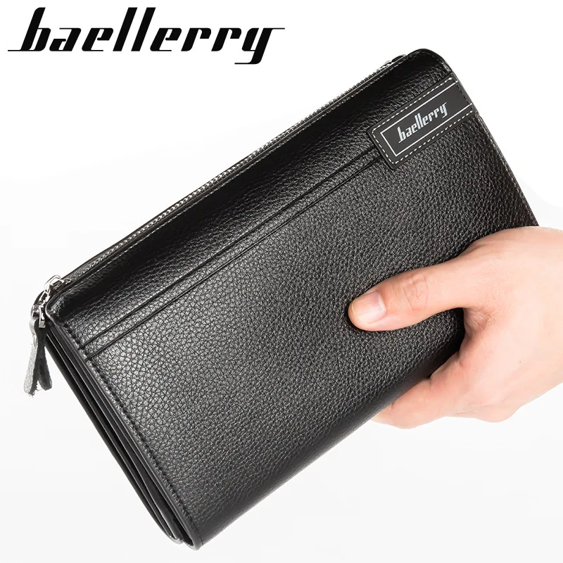 Baellerry, известный бренд, мужской кошелек, роскошный длинный клатч, удобная сумка, мужской кожаный кошелек, мужской клатч, сумки carteira Masculina