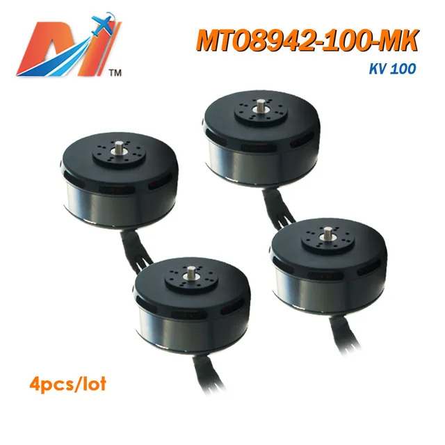 $1223.28  Maytech 8942 100kv large brushless motors for octocopter drone with (4pcs)