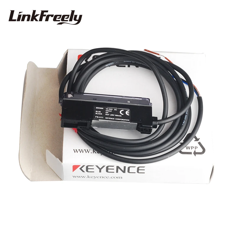 FS-V11 Dual Digital Fiber Sensor Optical Fiber Amplifier Switch Smart LED Light Photoelectric Switch FS PZ Type Micro Switch FS-V11 Dual Digital Fiber Sensor Optical Fiber Amplifier Switch Smart LED Light Photoelectric Switch FS PZ Type Micro Switch