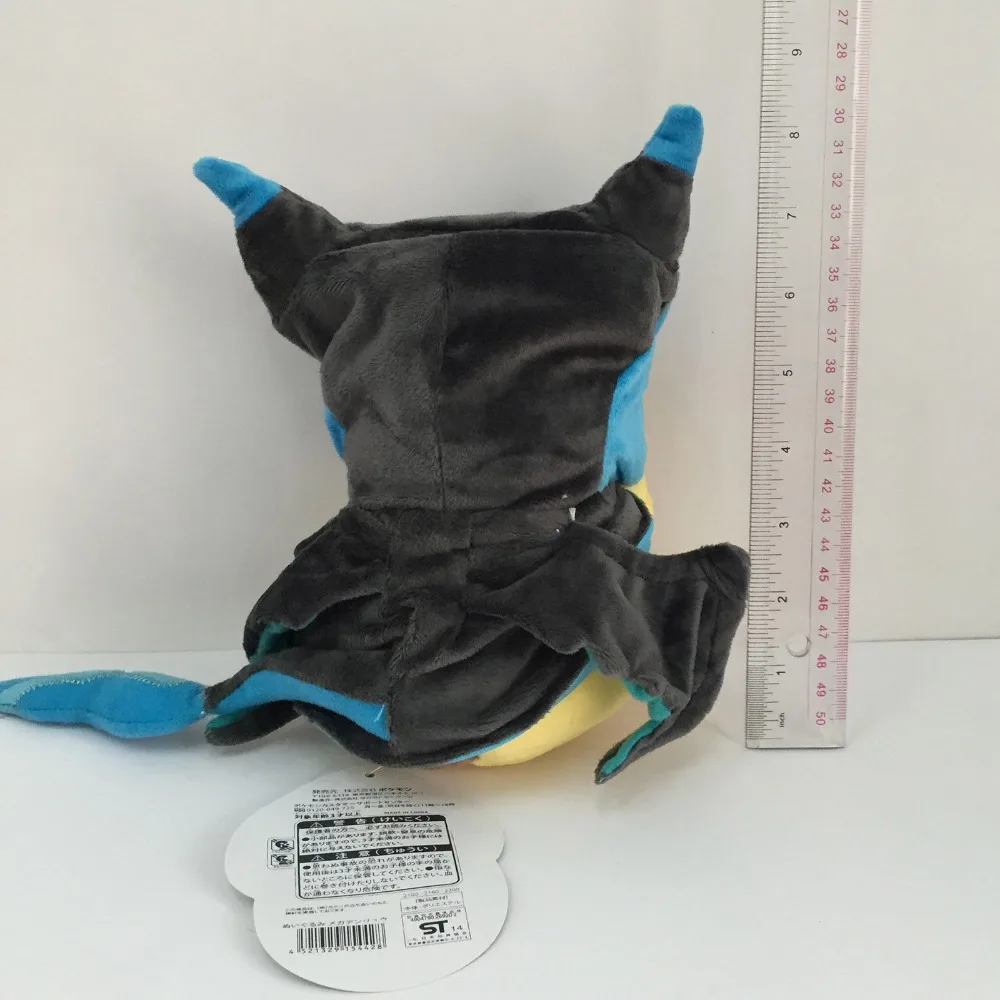 Плюшевая мягкая игрушечная кукла Pikazard Cospaly Mega Charizard X 8 5 дюйма|Персонажи