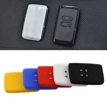 Силиконовый чехол для брелка с ключом держатель для Renault Talisman Captur Espace Clio Megane Koleos Scenic 4- карта дистанционного управления без ключа