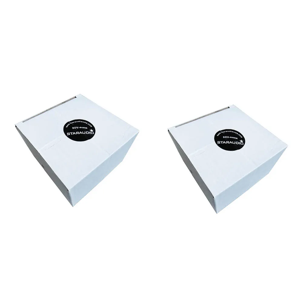 STARAUDIO Pair 2400W Titanium Compression 1.75