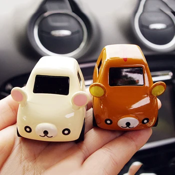 

Car Cartoon Toy Decoration Doll Car Model Present Trim Auto Interior Dashboard Ornament Plaything Accessories Adornment Gift Set