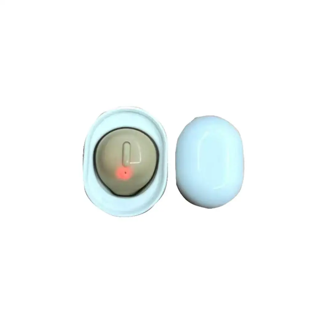PAP Общая Мини Беспроводная bluetooth-гарнитура встроенный 1A 260 mAh микрофон ежедневно 2.1A около 1,5 h с зарядным чехлом - Цвет: PAP