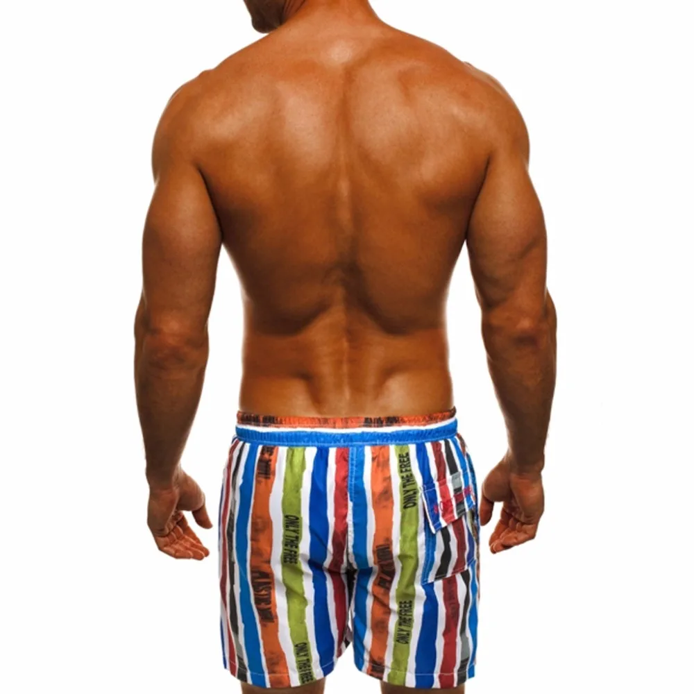 Casual Mens Board Shorts Summer New Style Fashion Printed Shorts Pants Hawaiian Swimming Trunks 3.7