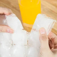 10 шт./упак. одноразовый лед-делать мешки для льда Куб Плесень Ice форма для льда Лето DIY подставка для вина KO971473