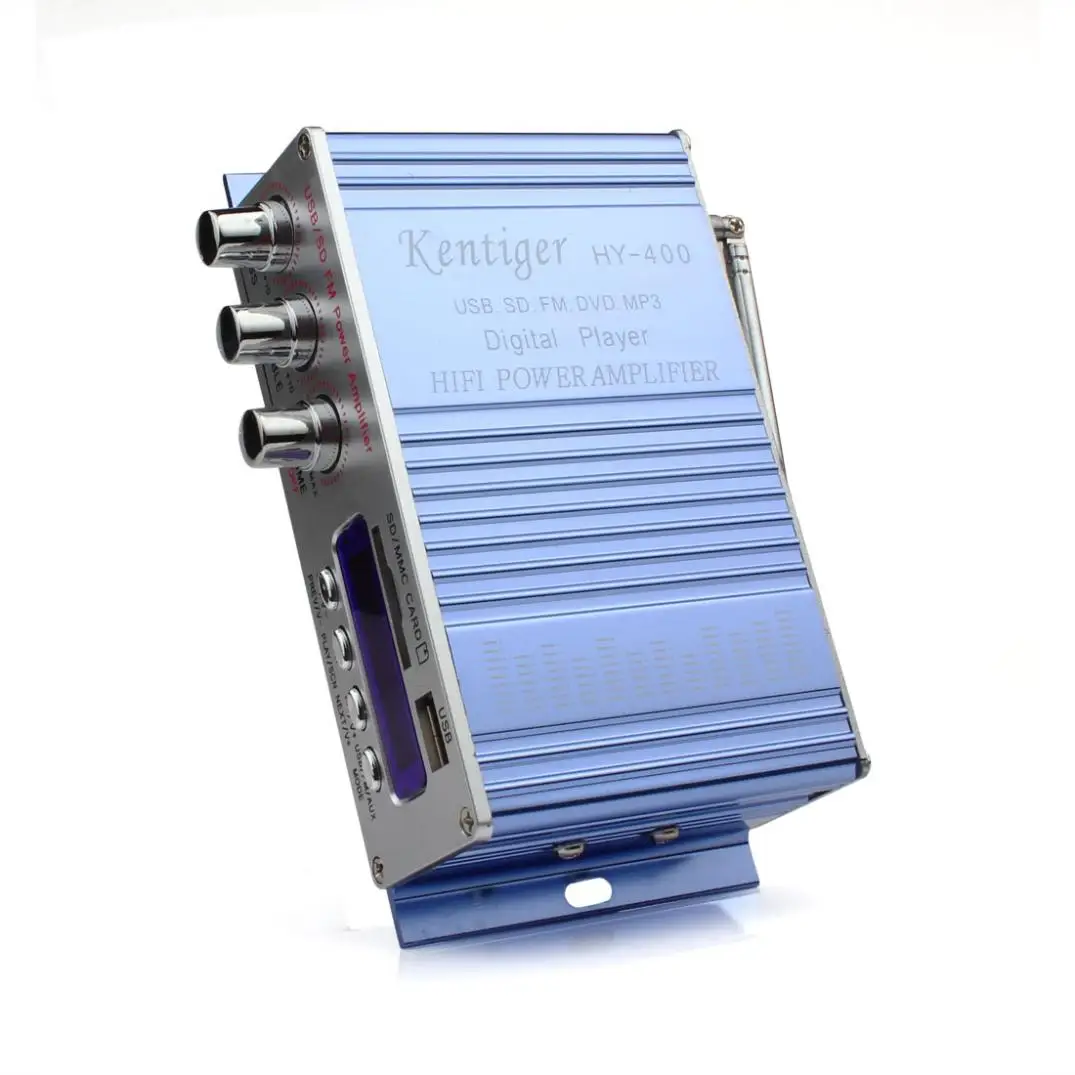 Amplificador de Potência com Entrada Controle de Controle Usb e Cartão sd com Controle Kentiger Rádio Automotivo Digital Remoto 12v 12 High Quality Automóveis e motos