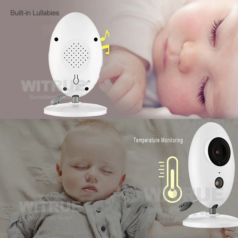 Video Baby Monitor 2.4G Wireless With 3.5 Inches LCD 2 Way Audio Talk Night Vision Surveillance Security Camera Babysitter Video Baby Monitor 2.4G Wireless With 3.5 Inches LCD 2 Way Audio Talk Night Vision Surveillance Security Camera Babysitter