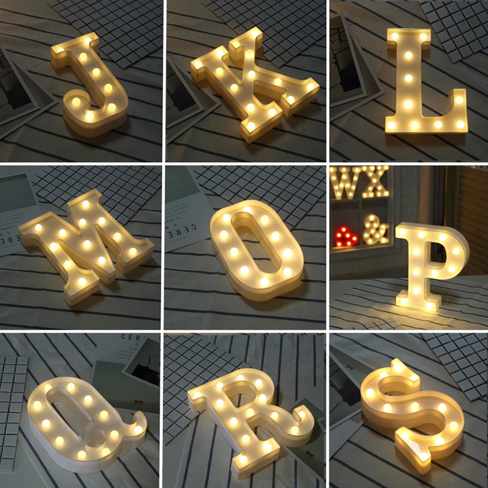 led letter light
