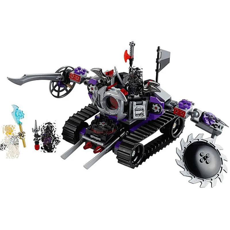 Bela 10221 252 шт ниндзя Destructoid Rebooted Nindroid Swords Mech Arms Модель Строительный блок Сборка