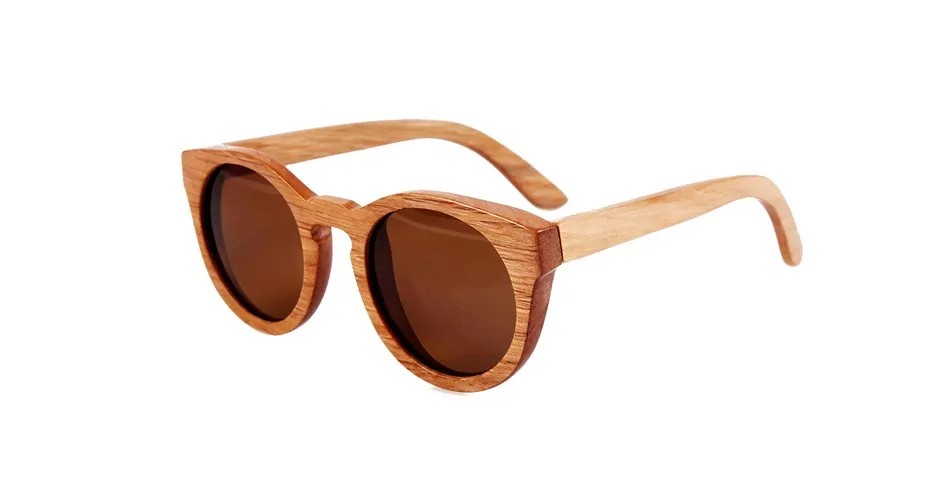 berwer бесплатная доставка бамбука деревянный солнцезащитные очки круглой р...