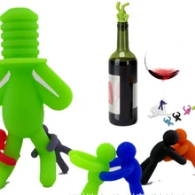 Аэратор для красного вина, заглушка для бутылки, силиконовая уплотнительная пробка для спирта и ликера, винный носик с резиновой пробкой ZW743