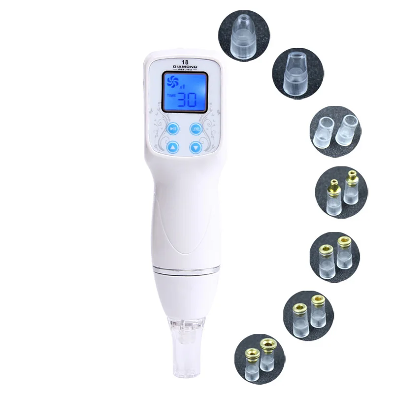 

Blackhead Cleaner Face Vacuum Diamond Microdermabrasion Pore Cleaner Face Cleansing Vacuum Facial Skin Peeling Beauty Machine