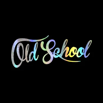 15.2*6.1CM Stickers on Old School 3D Car Sticker Vinyl Funny Stickers and Decals Auto Motorcycle Car Styling Bumper Decoration