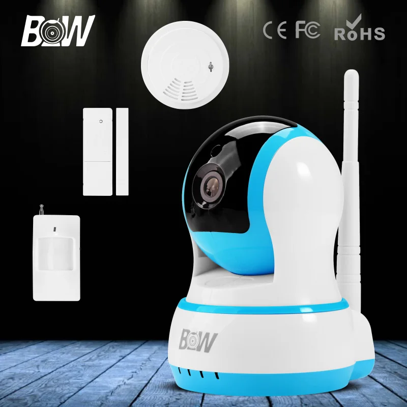 BW HD 720P Onvif IP font b Camera b font Wi Fi Monitor Wireless Security PTZ