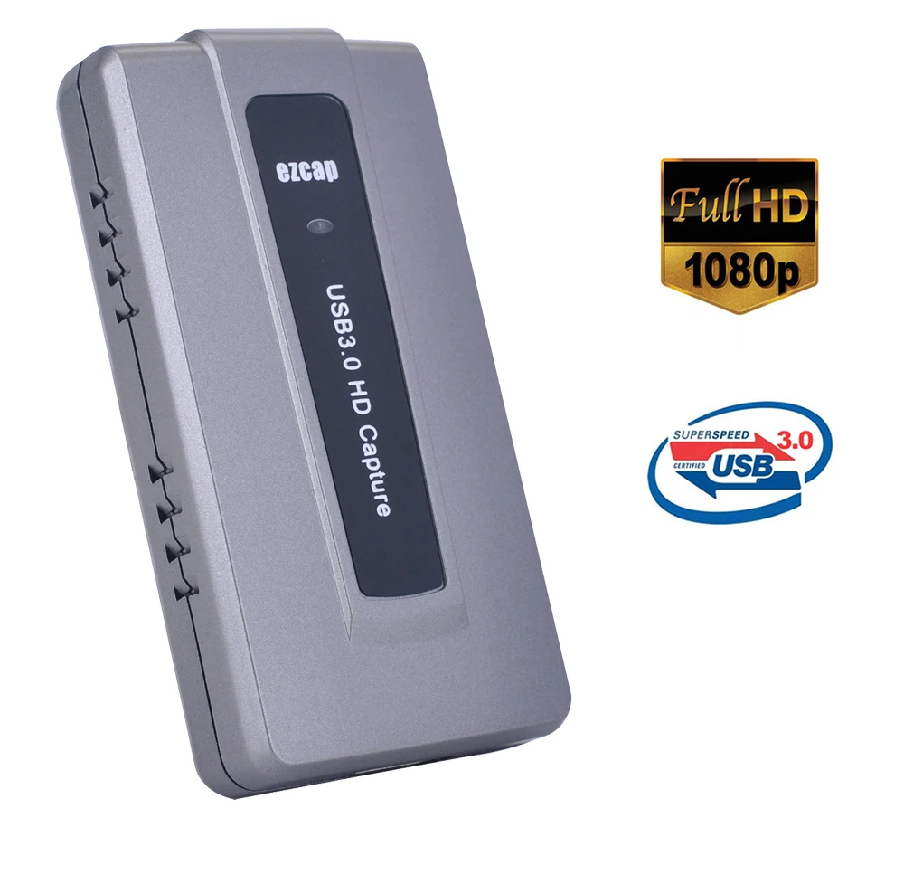 Ezcap 287 USB карта видеозахвата 1080P HD 3 0 адаптер для OBS Game PS3/4 потоковая трансляция в