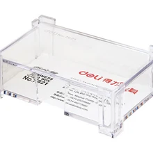 Для хранения карт Офисное оборудование поставка пластик с металлом Чехол для карт 1 слой стол визитница ODF001 стенд дисплей