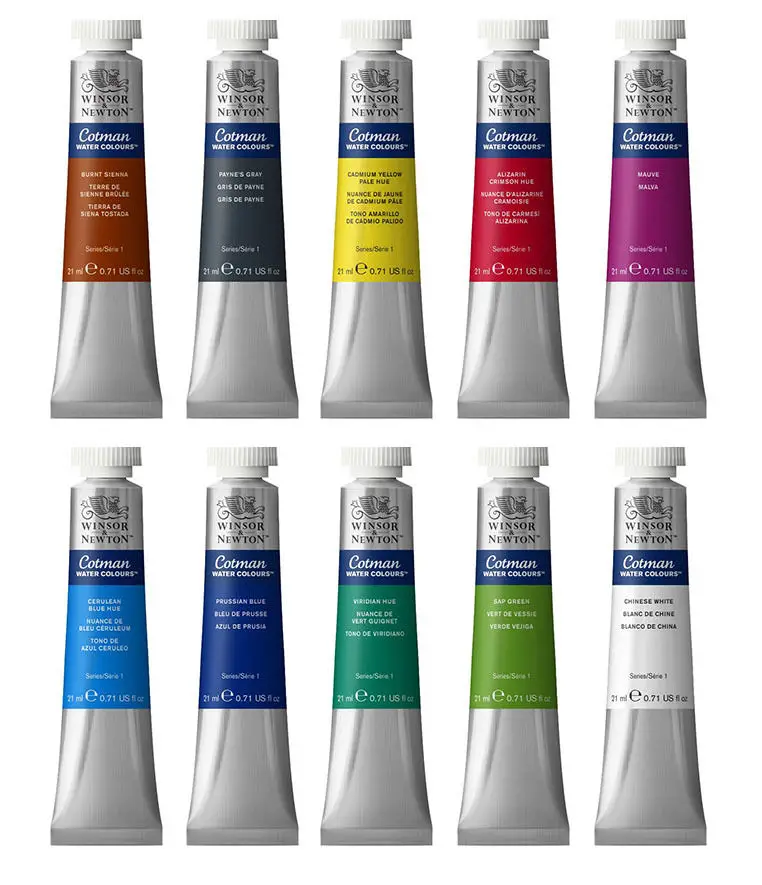 Акварельная краска в тюбике Winsor &amp Newton Cotman 21 мл | Канцтовары для офиса и дома