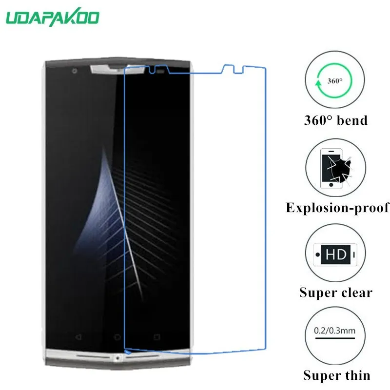 

udapakoo clear Tempered (soft glass) film for Oukitel K10000 Pro Nano Explosion-proof glass Screen Protector