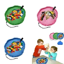 Детский игровой коврик для хранения игрушек для ванной сумка Коробка органайзер Корзина большая емкость коробочка для покрывал 150 см