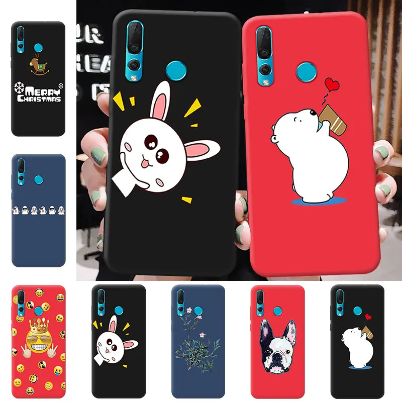 Для Huawei Nova 2 4 силиконовые чехлы для P smart 2019 Enjoy7S оболочка P10 P20 Lite Plus Pro Nova3e TPU четыре