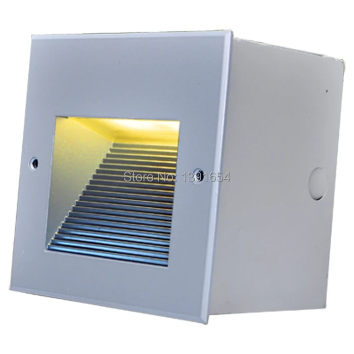 4 шт./лот AC85-265V 4,1 W IP65 светодиодная лампочка для подножки Открытый светодиодный настенный светильник алюминиевый материал и на рукавах