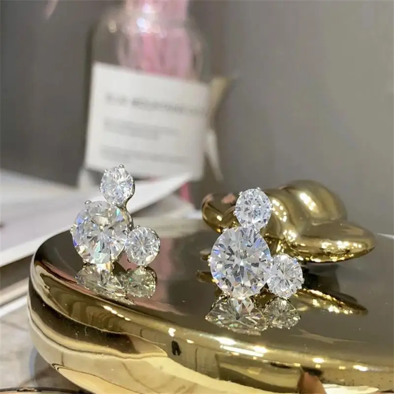 KASIYU 925 Серебряные иглы изысканный прекрасный свежий. Украшения для ушей