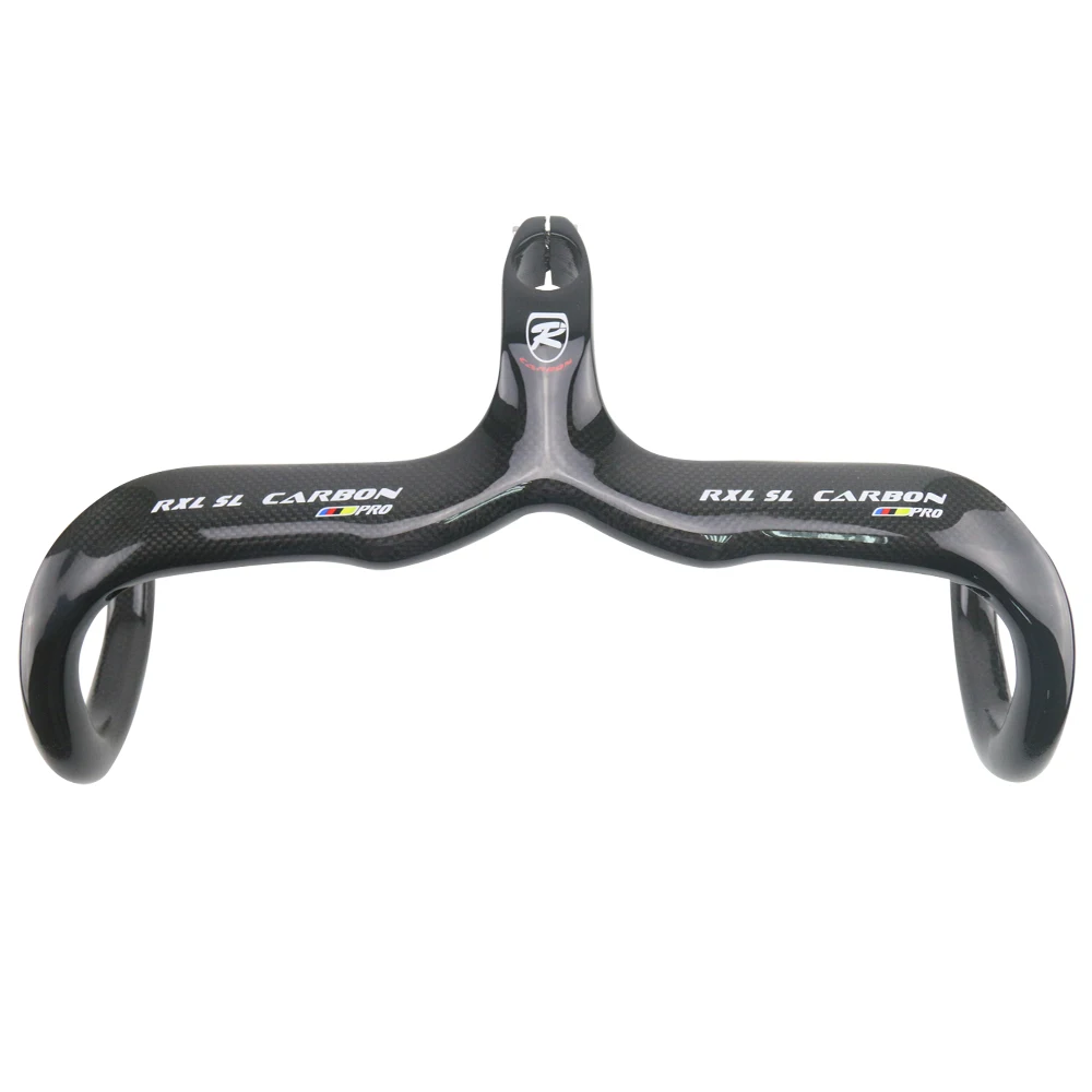 Carbono manilla camino RXL SL manillar de bicicleta integrado manillar y tallo 3 K ultraligero 2019 Drop Handlebars - 3