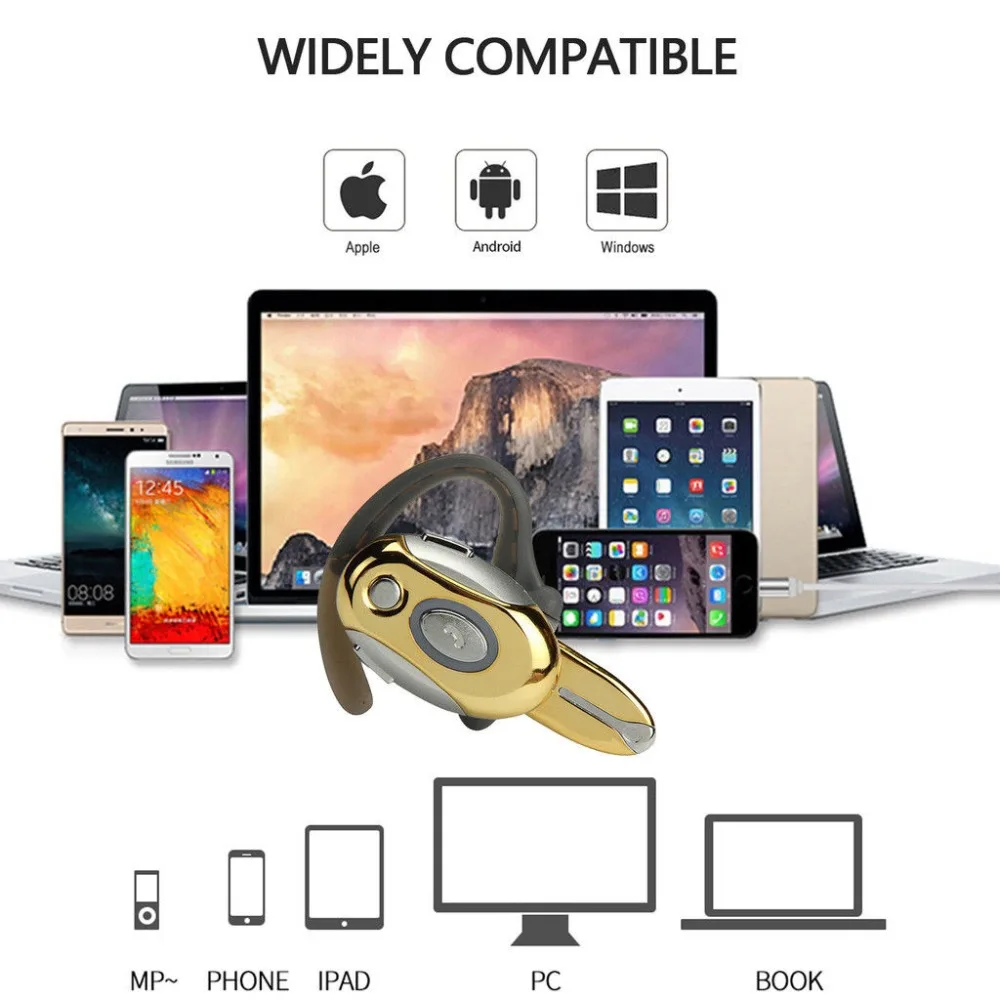 Bluetooth Headset for Apple iPhone Xs Xs Max Xr X 8 7 6 5 5 Wireless Bluetooth headphone handsfree for Samsung ASUS Google HTC