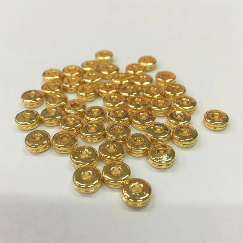 Wholesale Gold Color Spacers Hot Sale Spacer Beads for Bracelet Jewelry