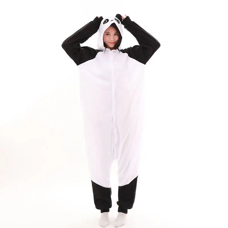 Unisex Pajamas New panda Costumes Adult Onesies Cosplay Pyjamas Animal